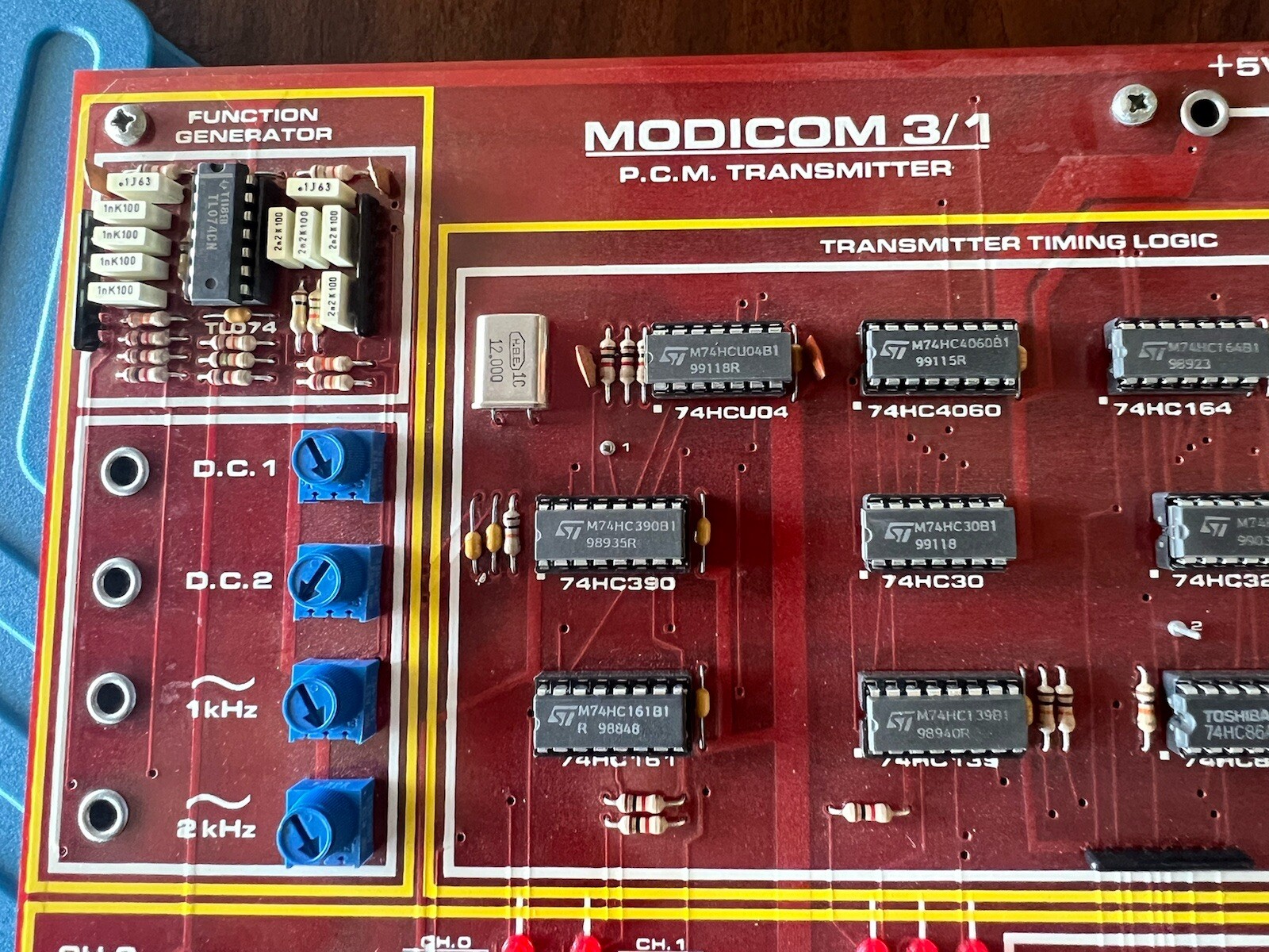 LJ Technical Systems Circuit Board Trainer - Modicom 3/1 P.C.M. Transmitter #2