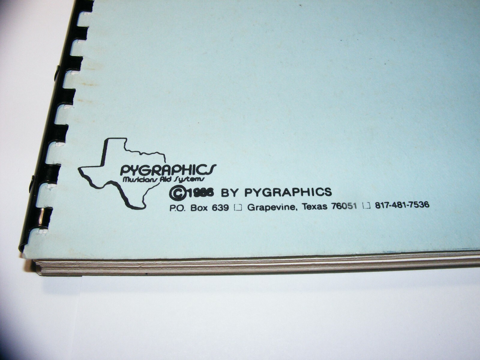 Vtg 1986 Pygraphics PYWARE Charting Aid System Version 9 Band Directors Drills +