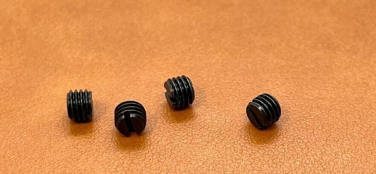4 Pack® FORSTER GUN SMITH PLUG SLOT SCREWS 6-48 (3)