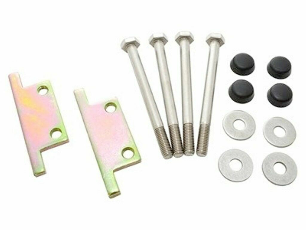 Land Rover Defender 90 110 130 Fixing Plates and S/S Bumper Bolt Kit DA1171K New
