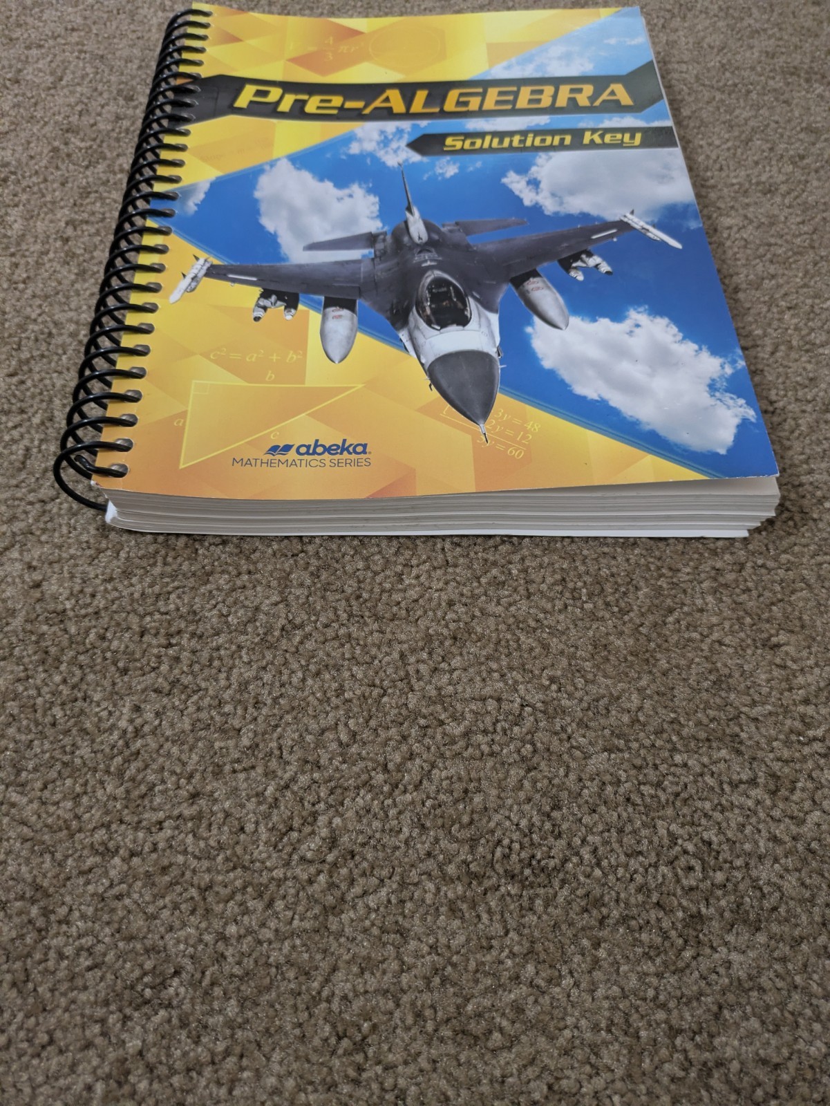 Abeka Pre-Algebra Solution Key Fourth Edition No Writing