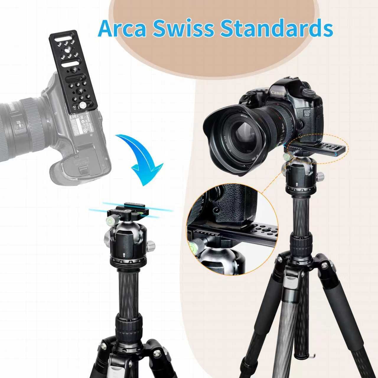 11*4CM Multi-Functional Cheese Plate Mounting Plate for Camera Cage Slider