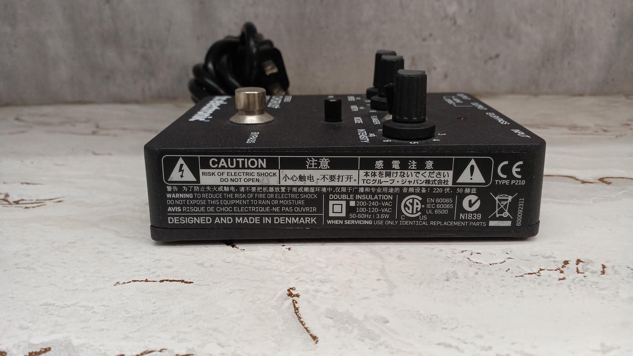 Tc Electronic Stereo Chorus Pitchmod Flange Effector