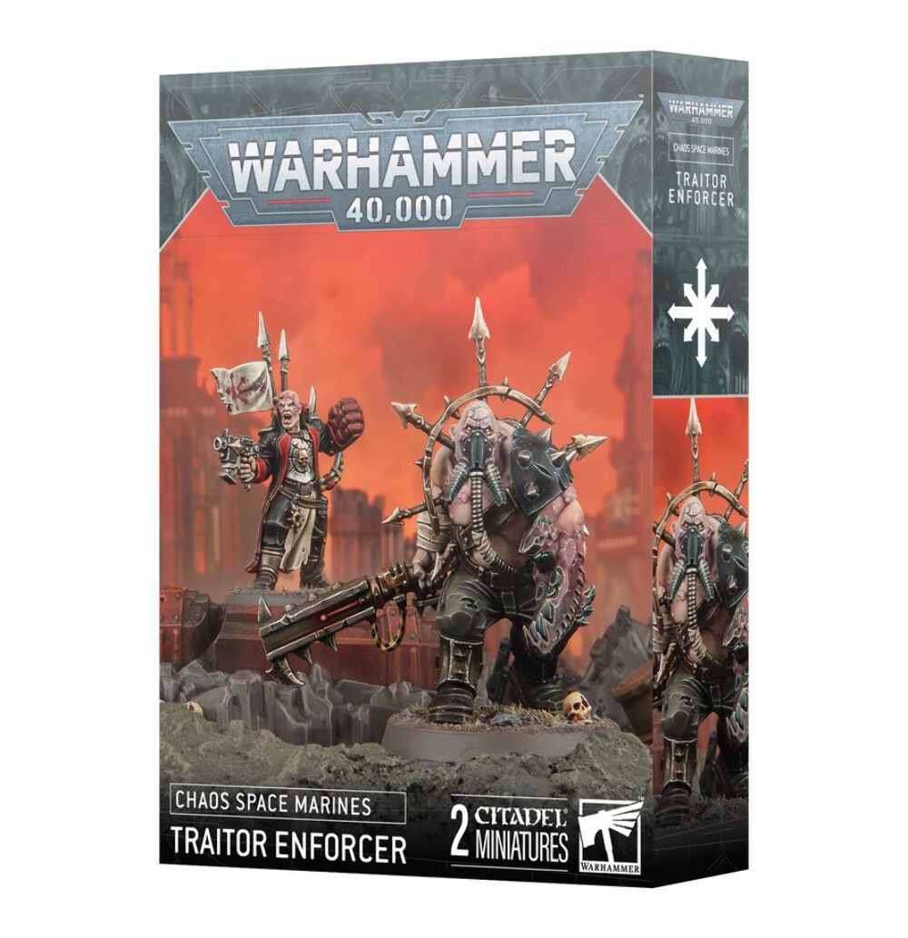 Chaos Space Marines Traitor Enforcer Warhammer 40k