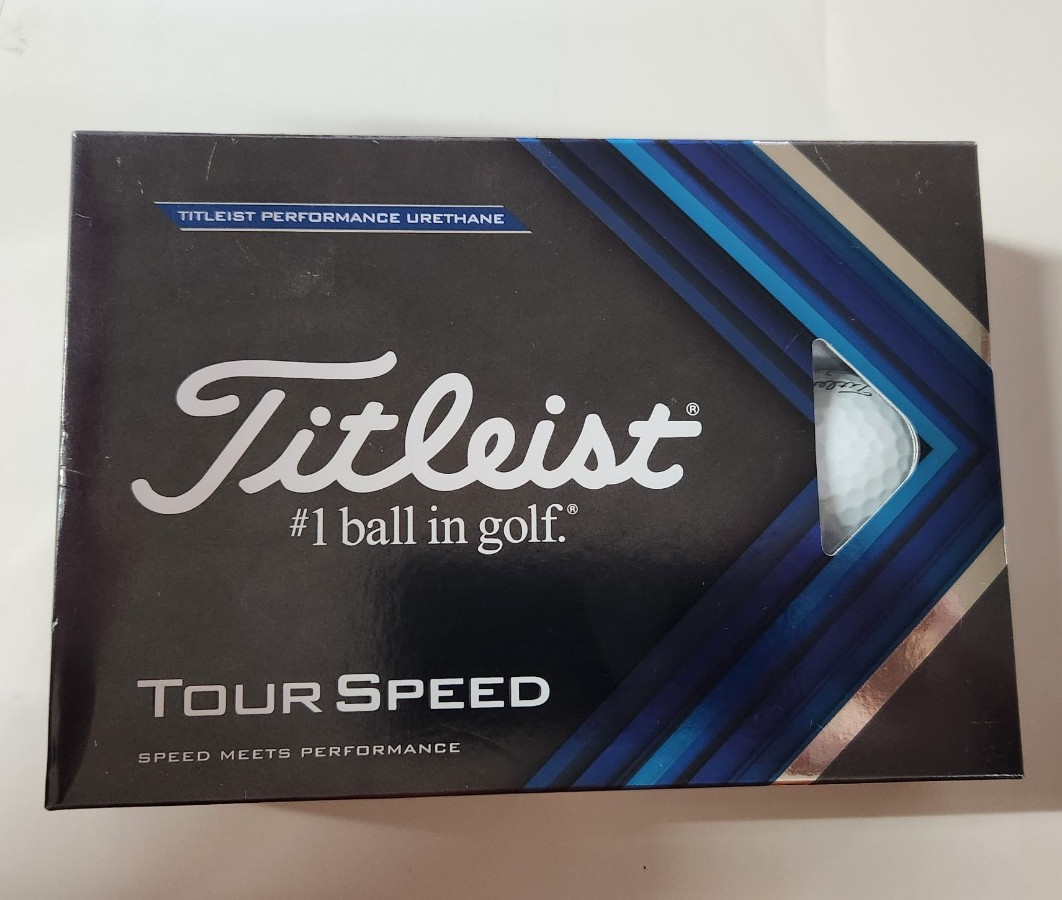 Titleist Tour Speed Golf Balls - T4052S - White (1 Dozen) NEW-SEALED