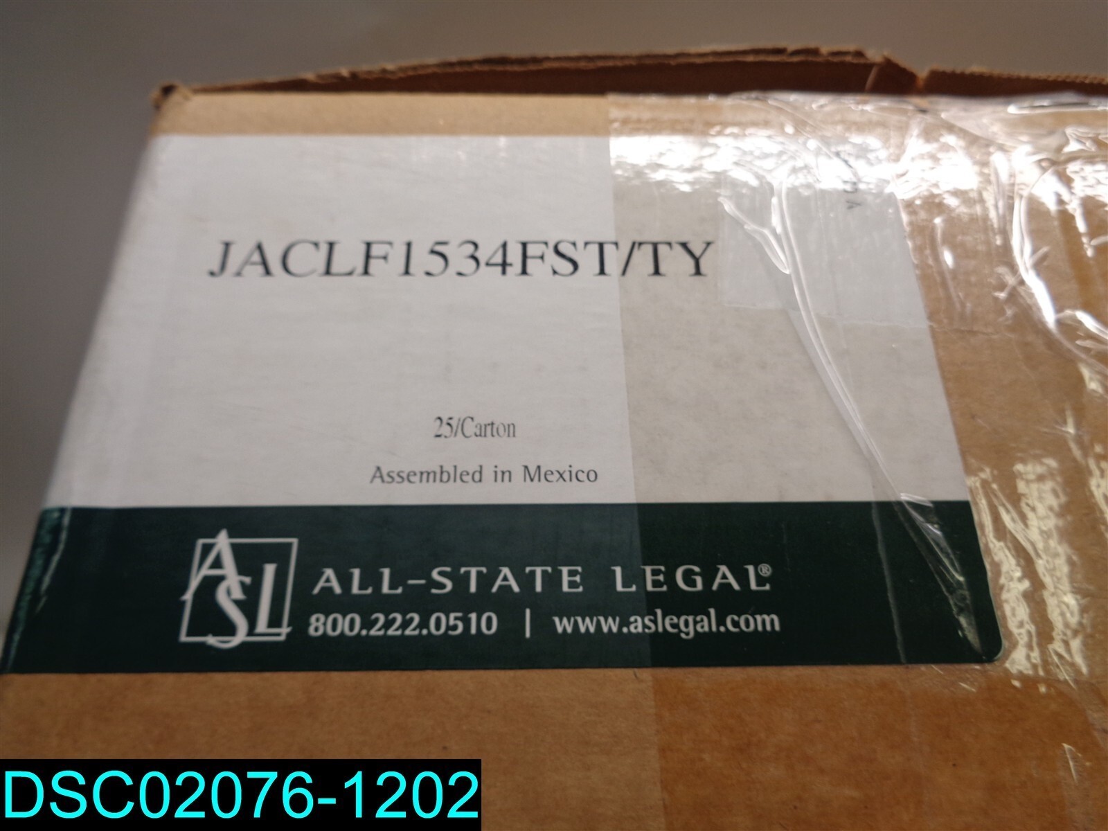 Qty=25 Smead TUFF Pocket 2/5 Tab Cut Legal Recycled File Pocket All-state legal
