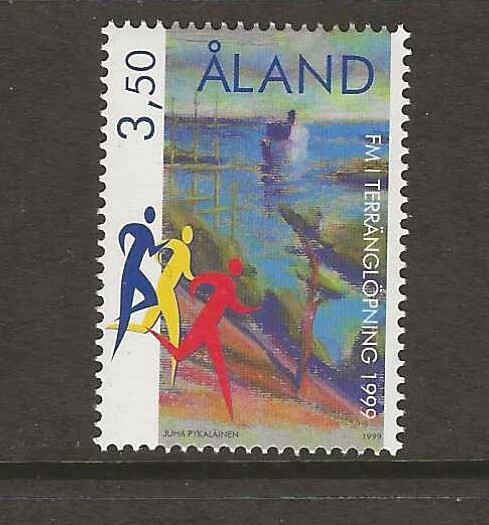 Aland Finland 1999 sport orientation MNH (f163)
