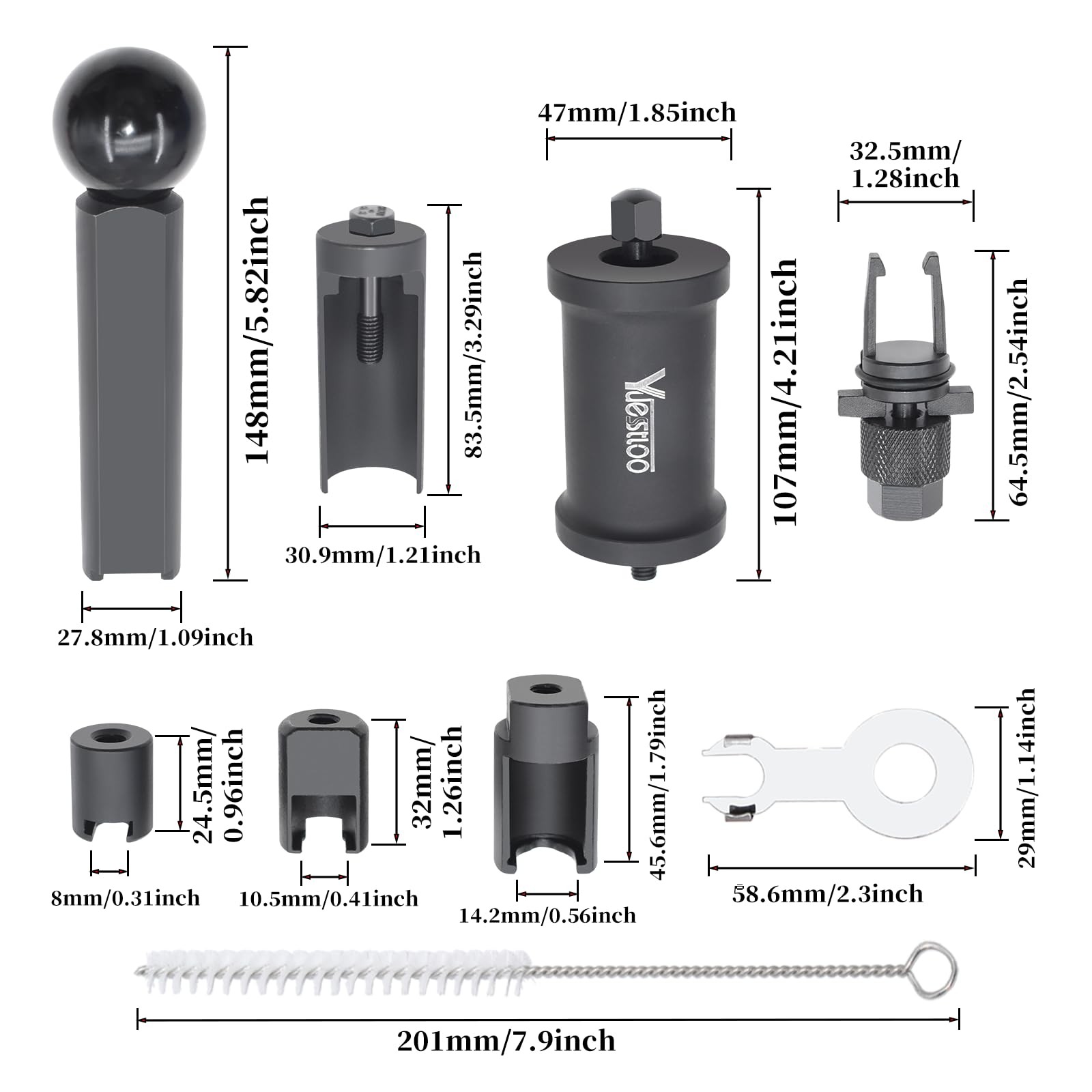 Fuel Injector Puller Removal Installer Kit