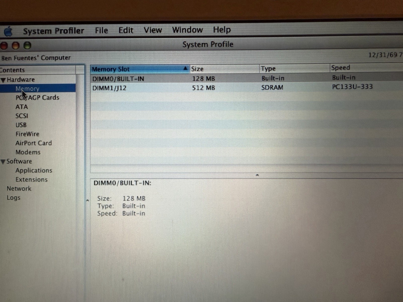 Vintage Apple iBook 900 MHz PowerPC G3