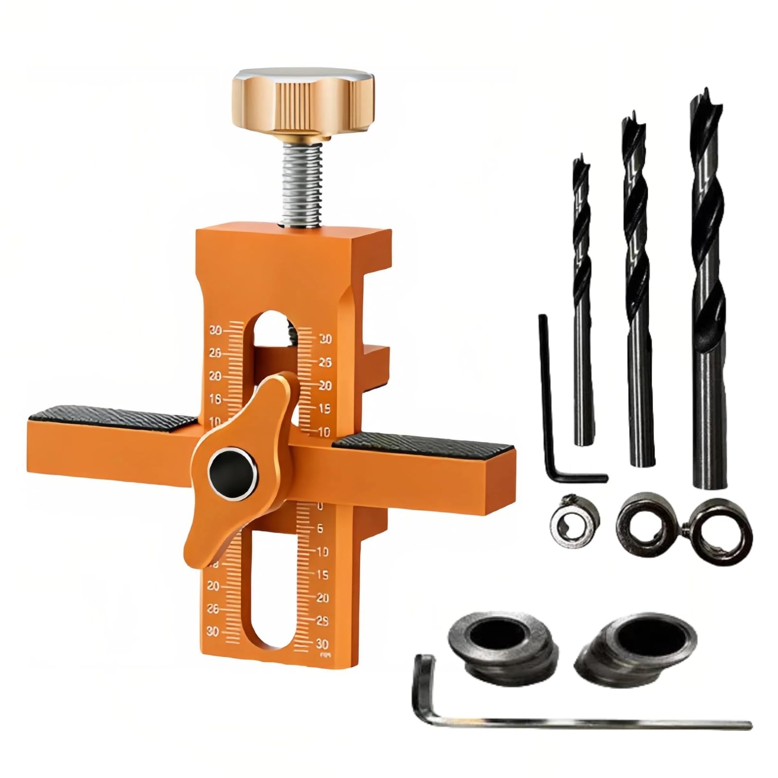 Cabinet Hardware Jig, Cabinet Door Mounting Jig, Adjustable Aluminium Alloy V...