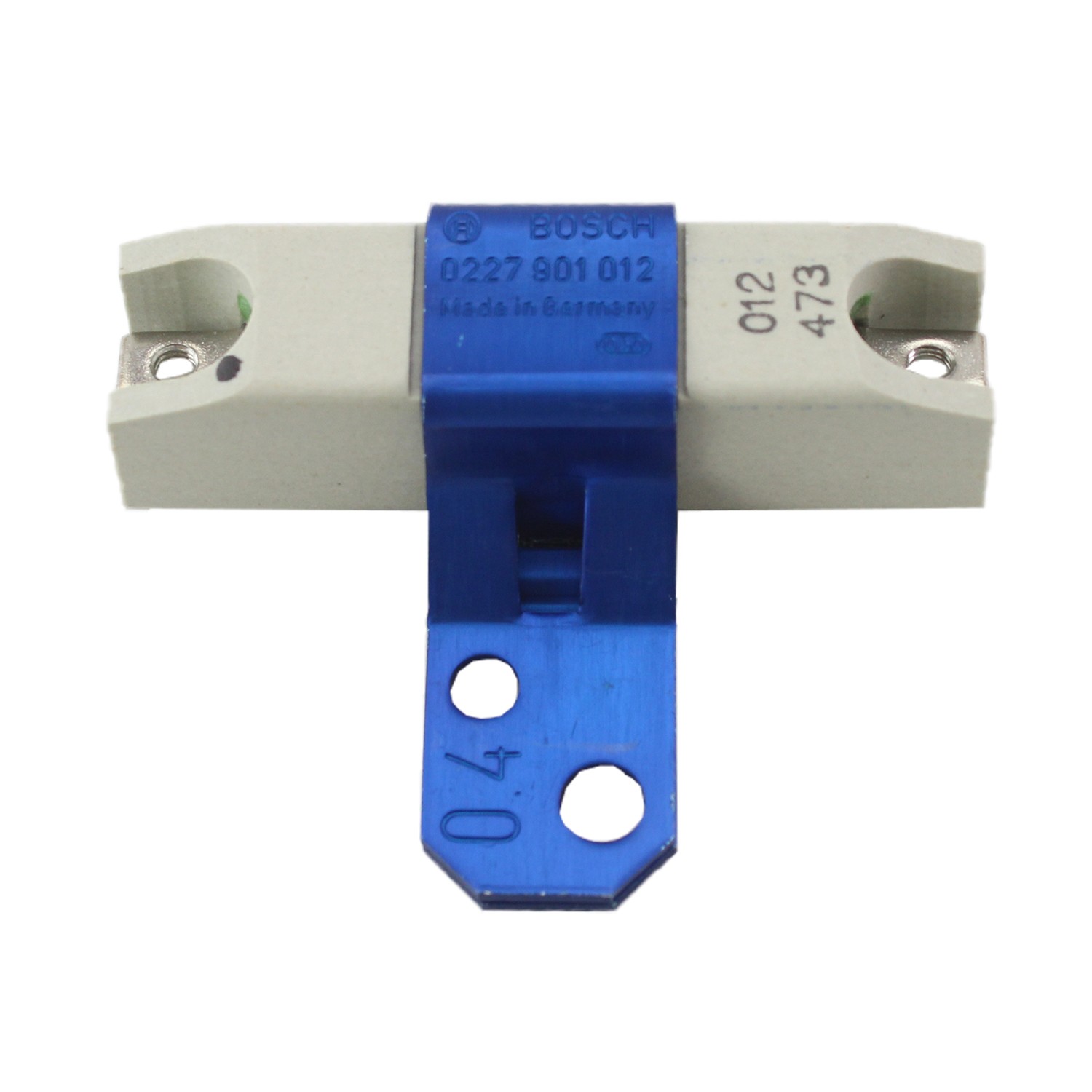 For Mercedes W111 W109 W114 W116 Ballast Resistor 0.4 OHM Blue Bracket OEM Bosch