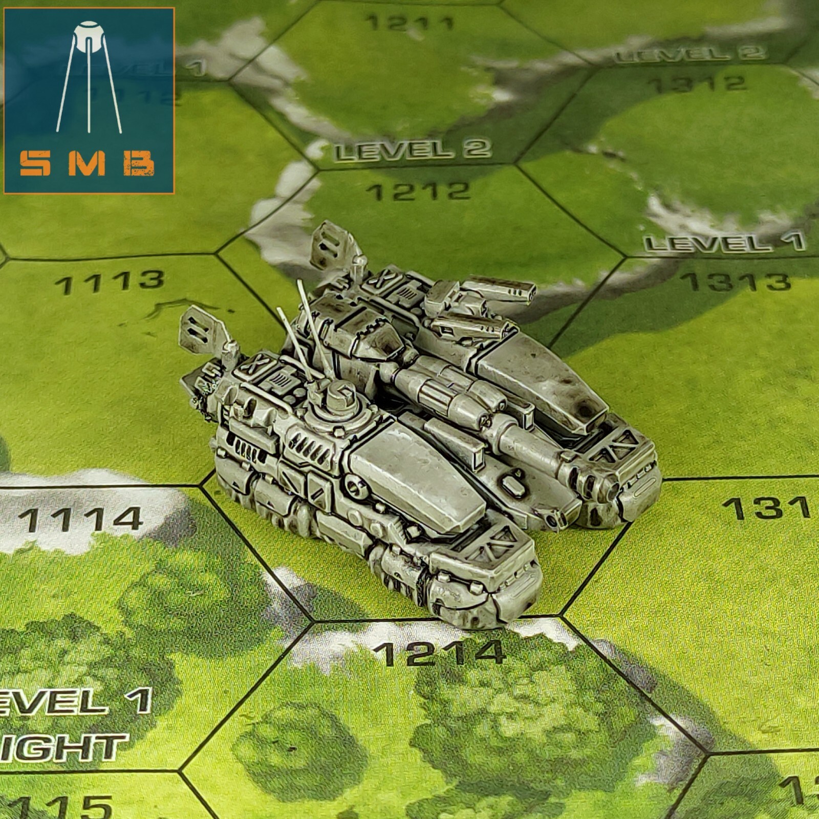 SAM DESTROYER X2 - Alternate Battletech Model - By Sir Mortimer Bombito