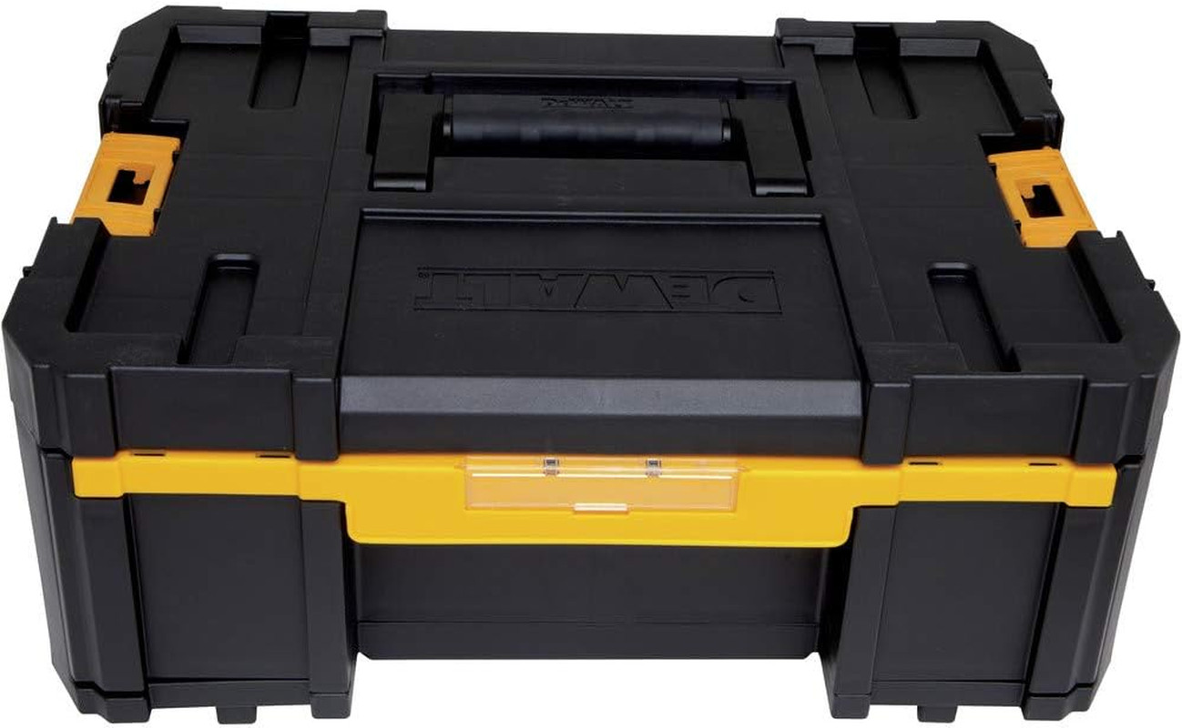 DEWALT Tool Organizer, TSTAK III, Single Deep Drawer, Heavy Duty Latches, Remova