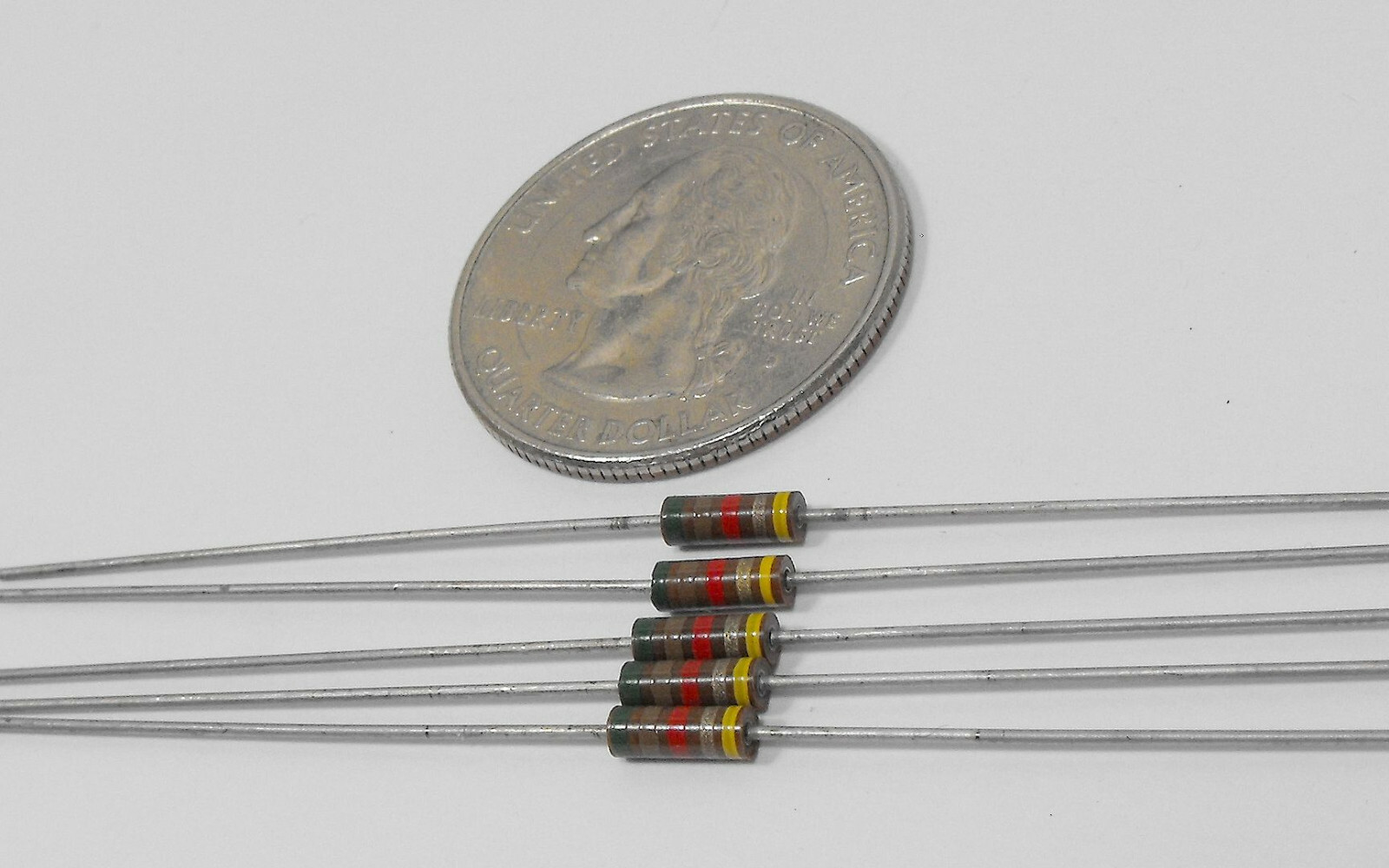 5100 5.1K OHM 1/4 WATT QTY-5 ALLEN BRADLEY TUBE AMPLIFIER MIXER PREAMP RESISTOR
