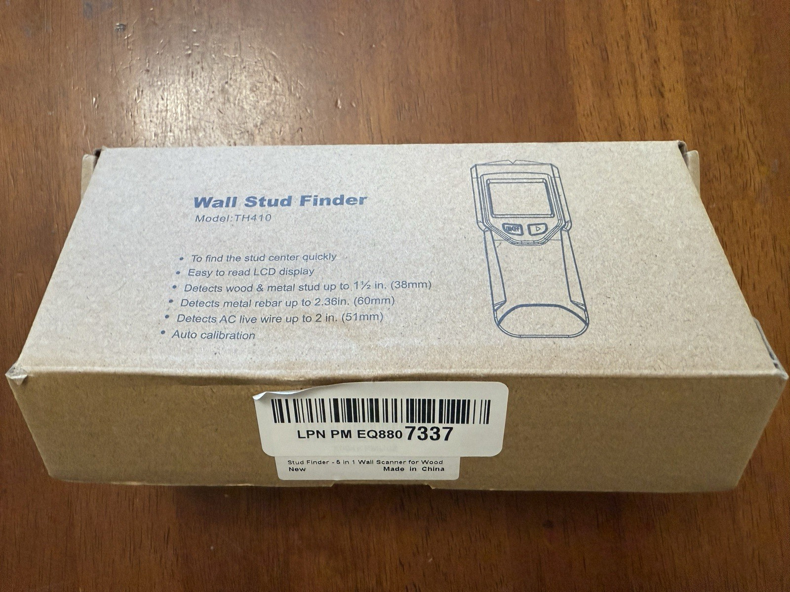 Stud Finder TH 410 Wall Scanner 5 in 1 Multifunction Stud Locator