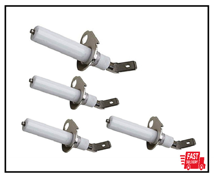 4 Pack Gas Range Stove Ignitor Electrode 8523793 Replacement for Whirlpool Gas R