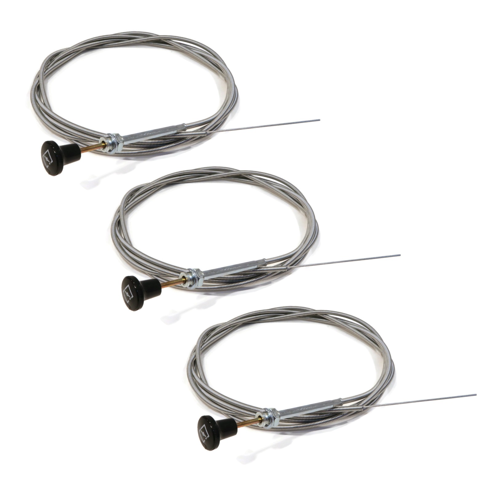 (Pack of 3) Universal Control Cable for Oregon 60-122 & Stens 290-835, 290835