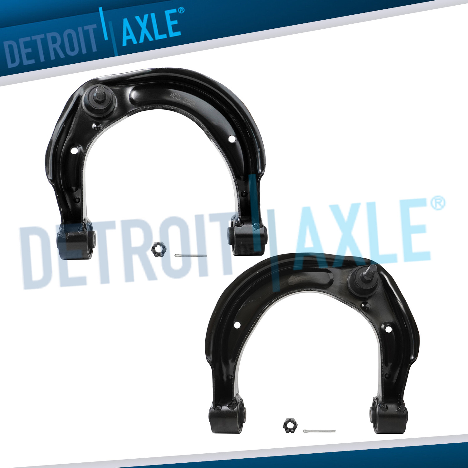 Front Upper Control Arms w/ Ball Joints for Hyundai Azera Sonata Kia Amanti