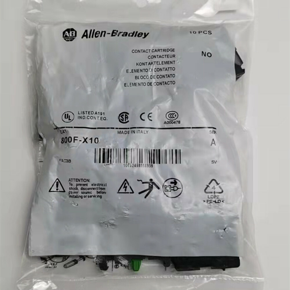 In Stock US Allen-Bradley 800F-X10 New Factory Sealed 800FX10 Brand New 800F-X10