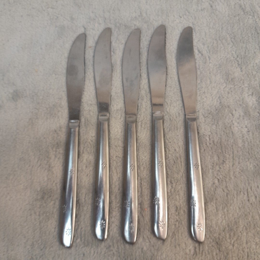 Atomic Starburst USA Superior Stainless Steel Butter knives -Set Of 5