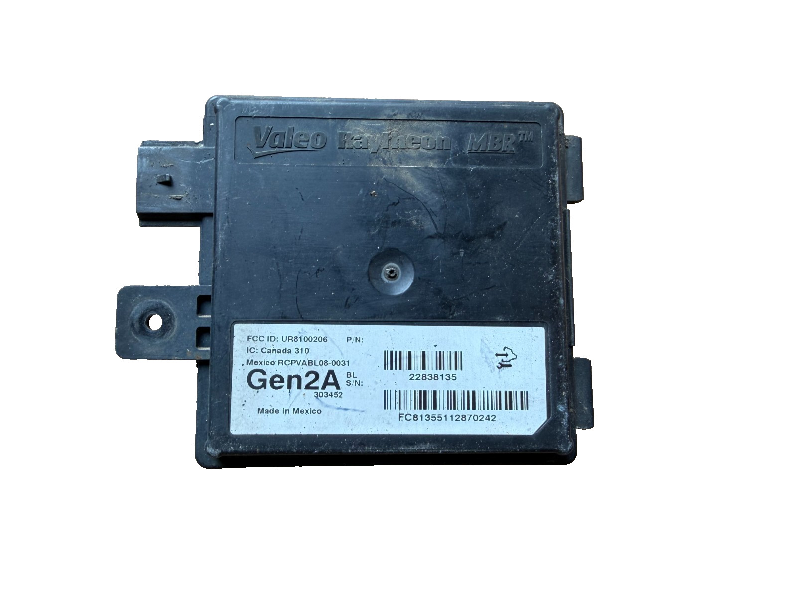 2011-2014 CADILLAC CHEVY BUICK GMC BLIND SPOT RADAR OEM 22838135