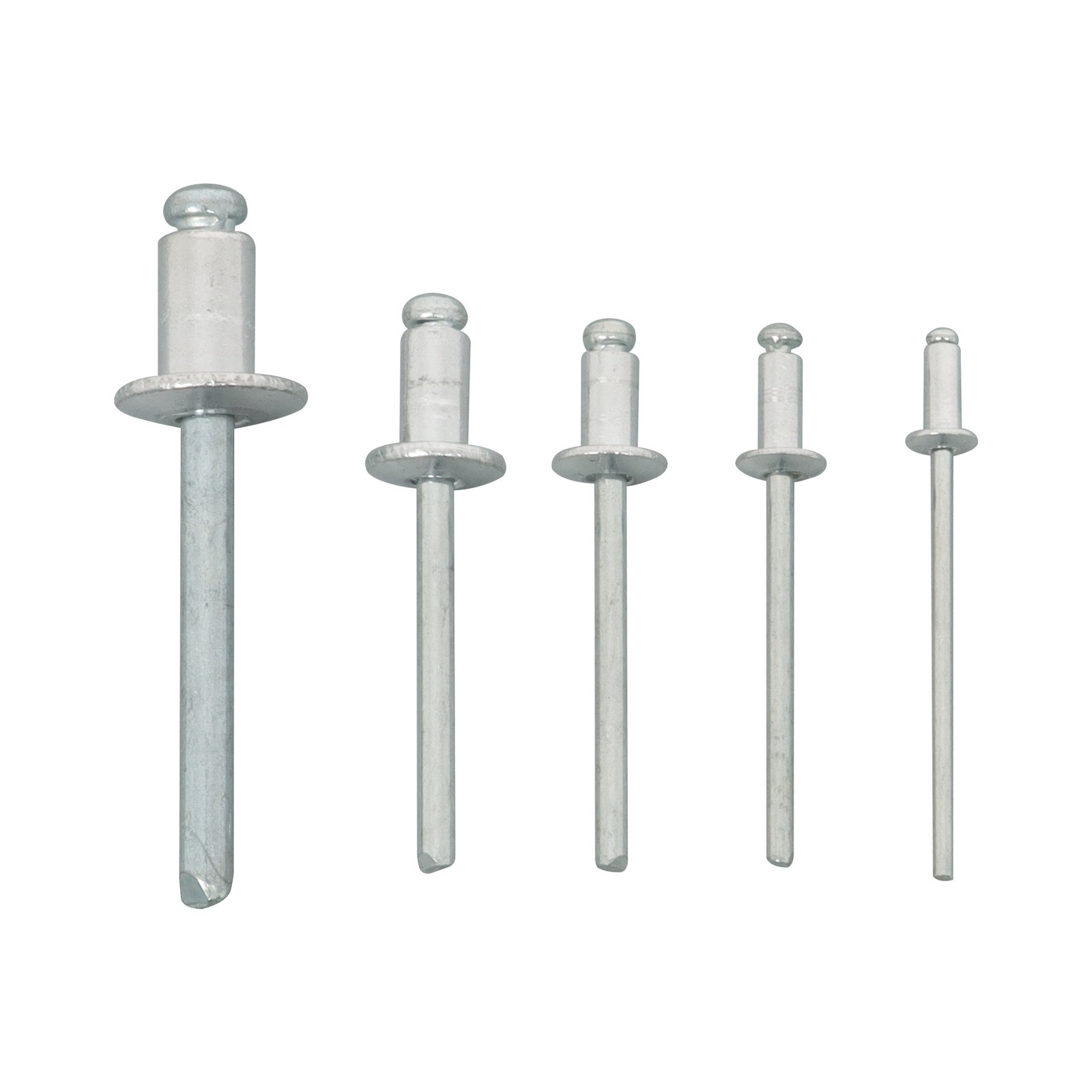 1/4 Pop Rivet Gun Kit with 200 Blind Rivet and 5 Interchangeable Rivet Head
