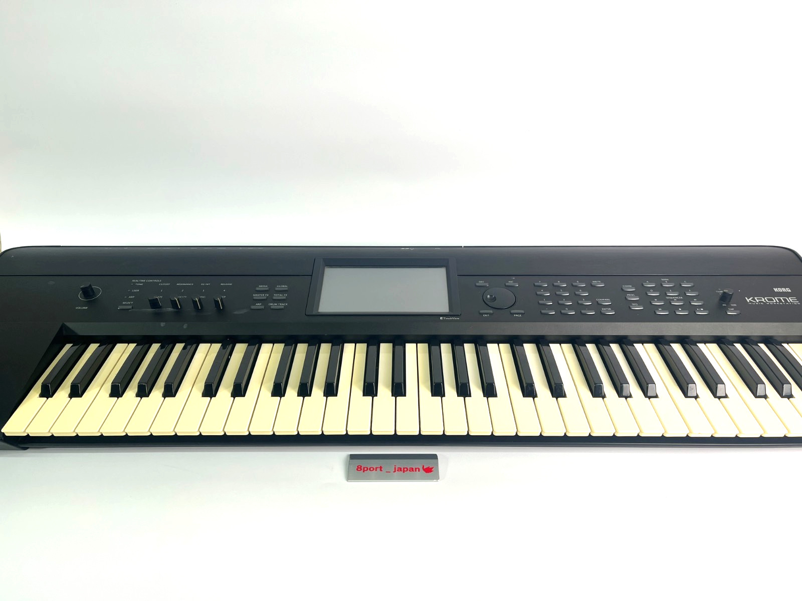 Korg KROME 61 Music Workstation Synthesizer Keyboard - Tested & Working - Used
