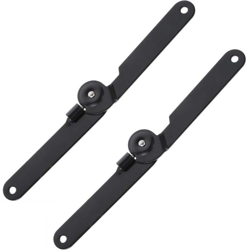 Metal Locking Hinges Foldable Design Hinegs 2pcs for Display case Storage Boxes