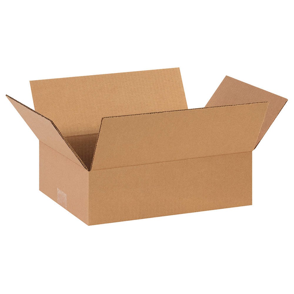 GRAINGER APPROVED 55VG90 PK 25 Shipping Box,13x9x4 in 55VG90