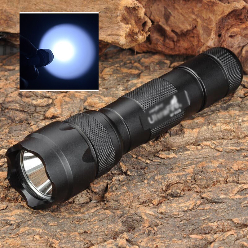 Ultra Bright Single Mode 10W 6000K LED 1200LM  WF-502B Portable Flashlight