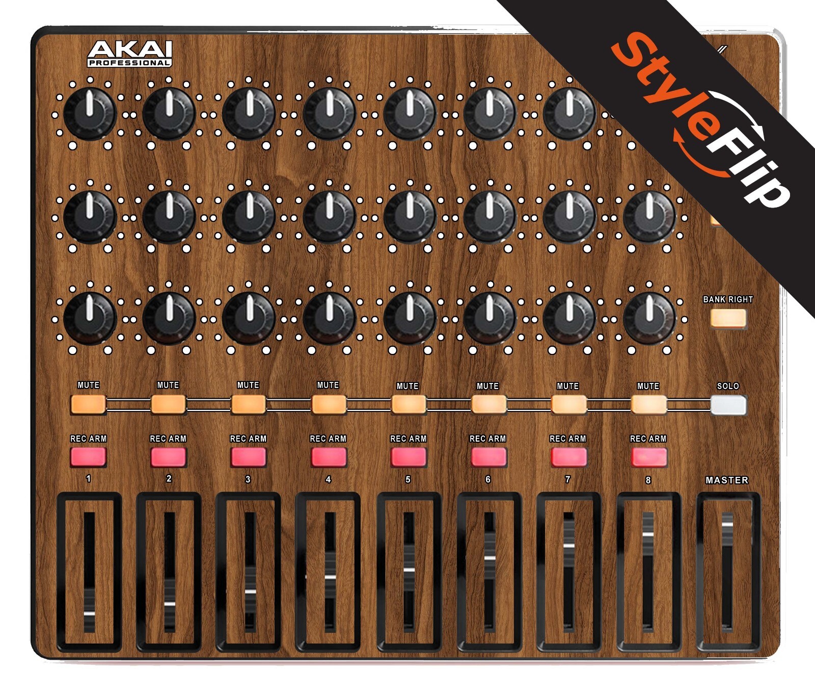 Akai Midi Mix Skin | Wood #2 | Protective Decal | StyleFlip Skins