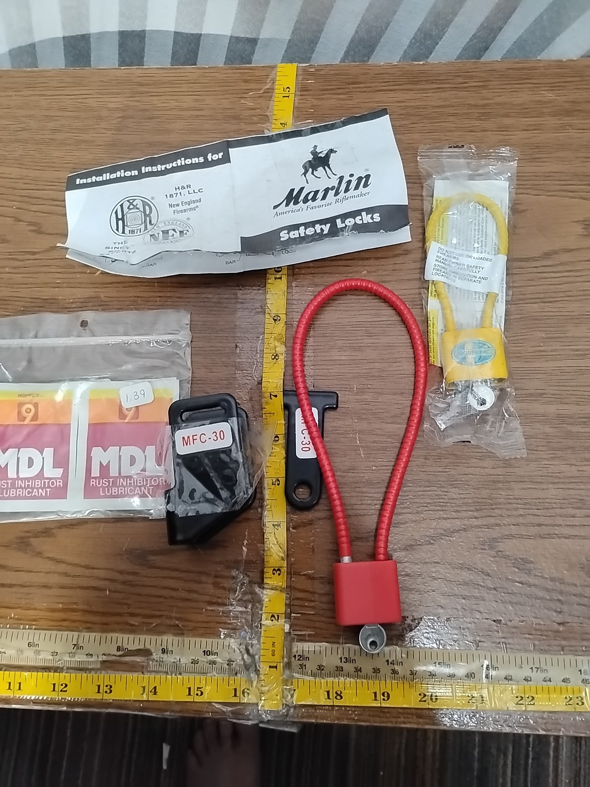 Mossberg Marlin safety LOCK - CABLE New in Package Marlin Firearms Lot New B22