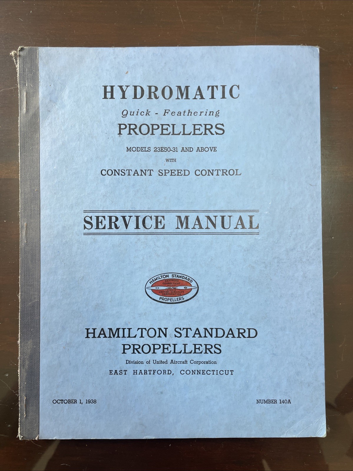 Hamilton Standard Hydromatic Quick Feathering Propeller Model 23E50-31 SR1