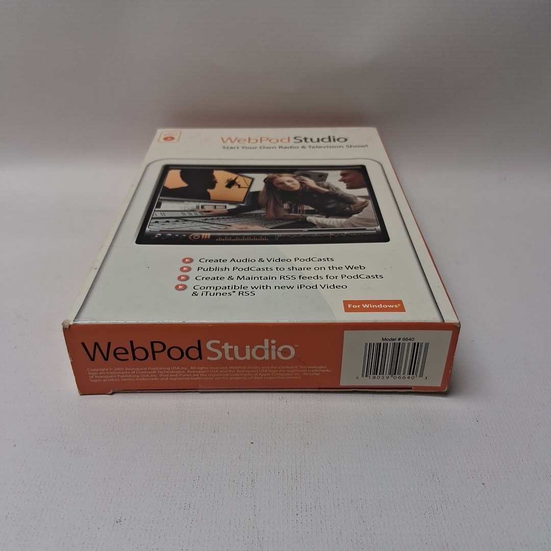 WebPodStudio For Windows Pc Software