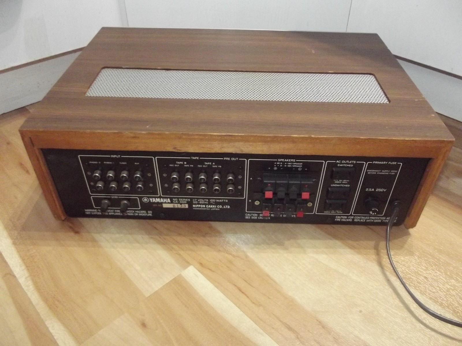Vintage Yamaha CA-400 Amplifier