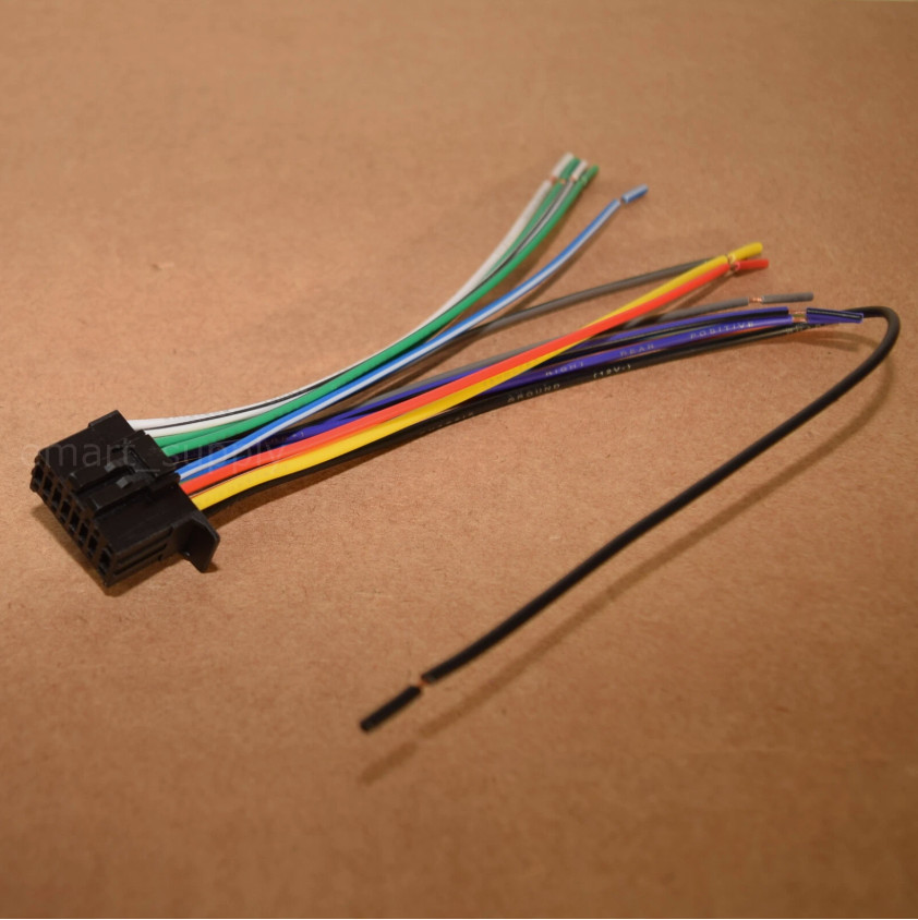 NEW WIRE HARNESS FOR JVC KD-X380BTS KDX380BTS Free Fast Shipping