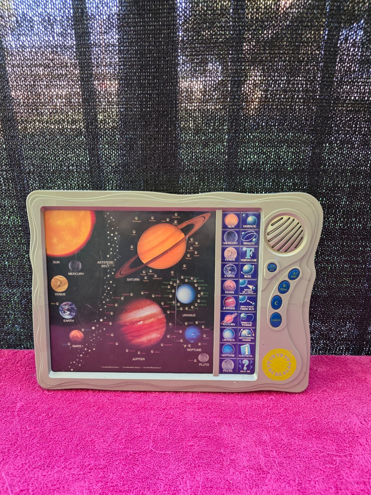 Smithsonian Interactive Edutronics Solar System A World Of Adventure Discovery