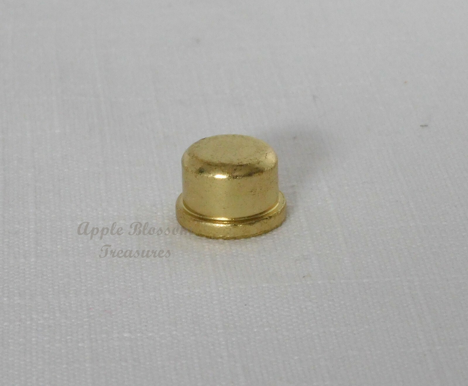 BUTTON ~ STUD STYLE BASIC SMALL LAMP FINIALS ~ 9/16" HIGH ~ NEW
