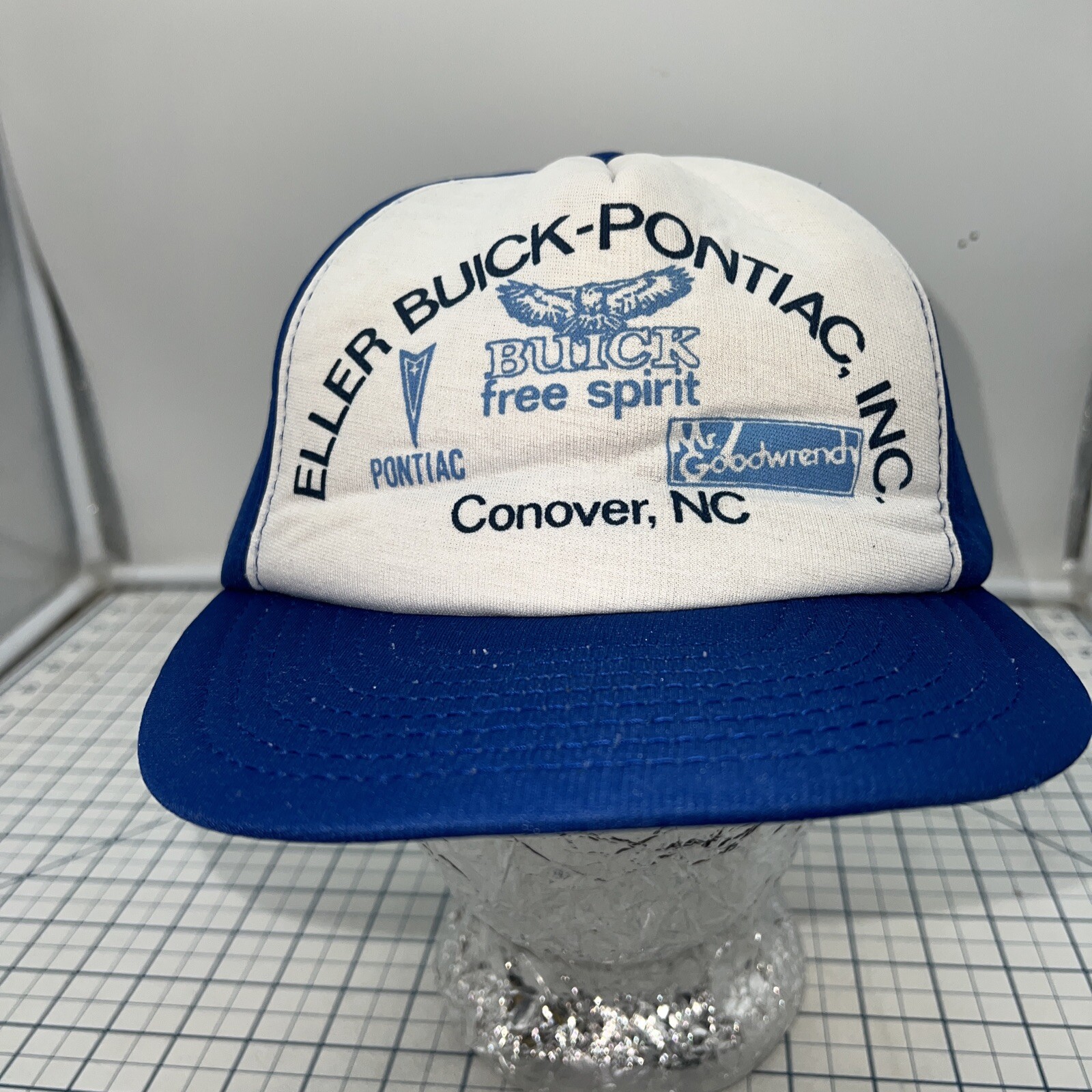Eller Mr Goodwrench Buick Pontiac Conover NC North Carolina Hat Vintage Snapback