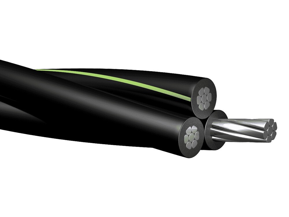 PER FOOT Sweetbriar 4/0-4/0-2/0 Triplex Aluminum URD Direct Burial Cable 600V