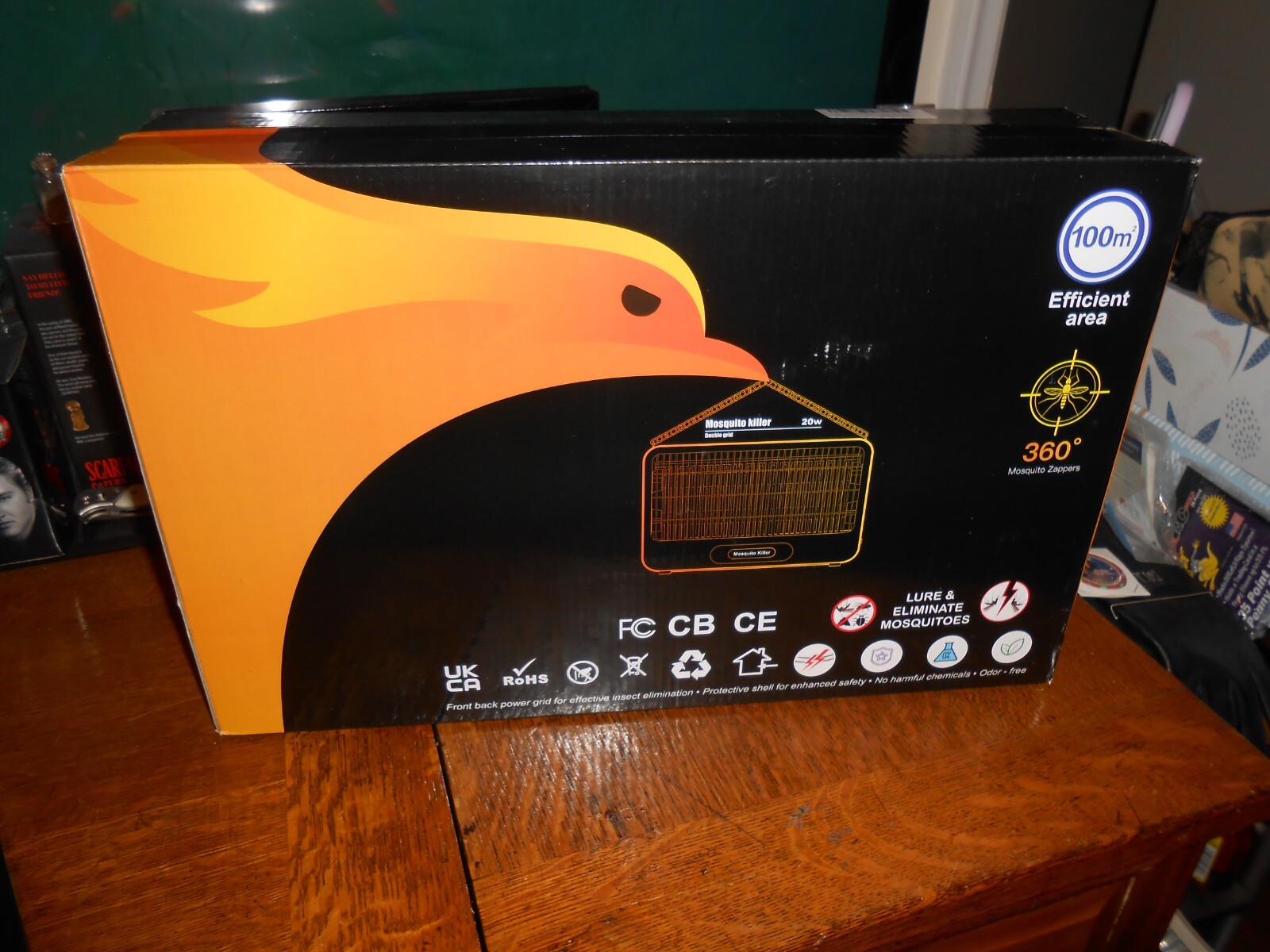 QIQN MOSQUITO KILLER 20W DOUBLE GRID BRAND NEW FACTORY SEALED FREE SHIPPING!!