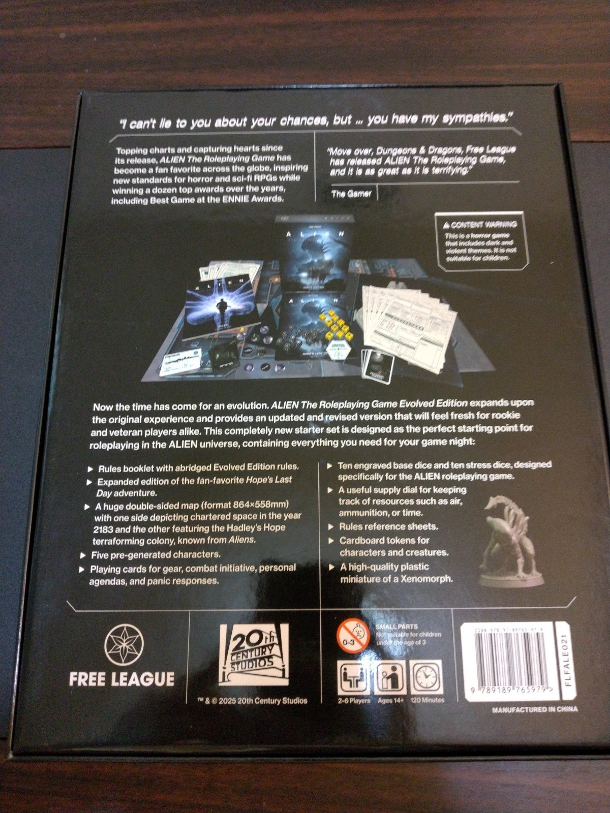 Alien RPG: Evolved Edition: Hope's Last Day Starter Set