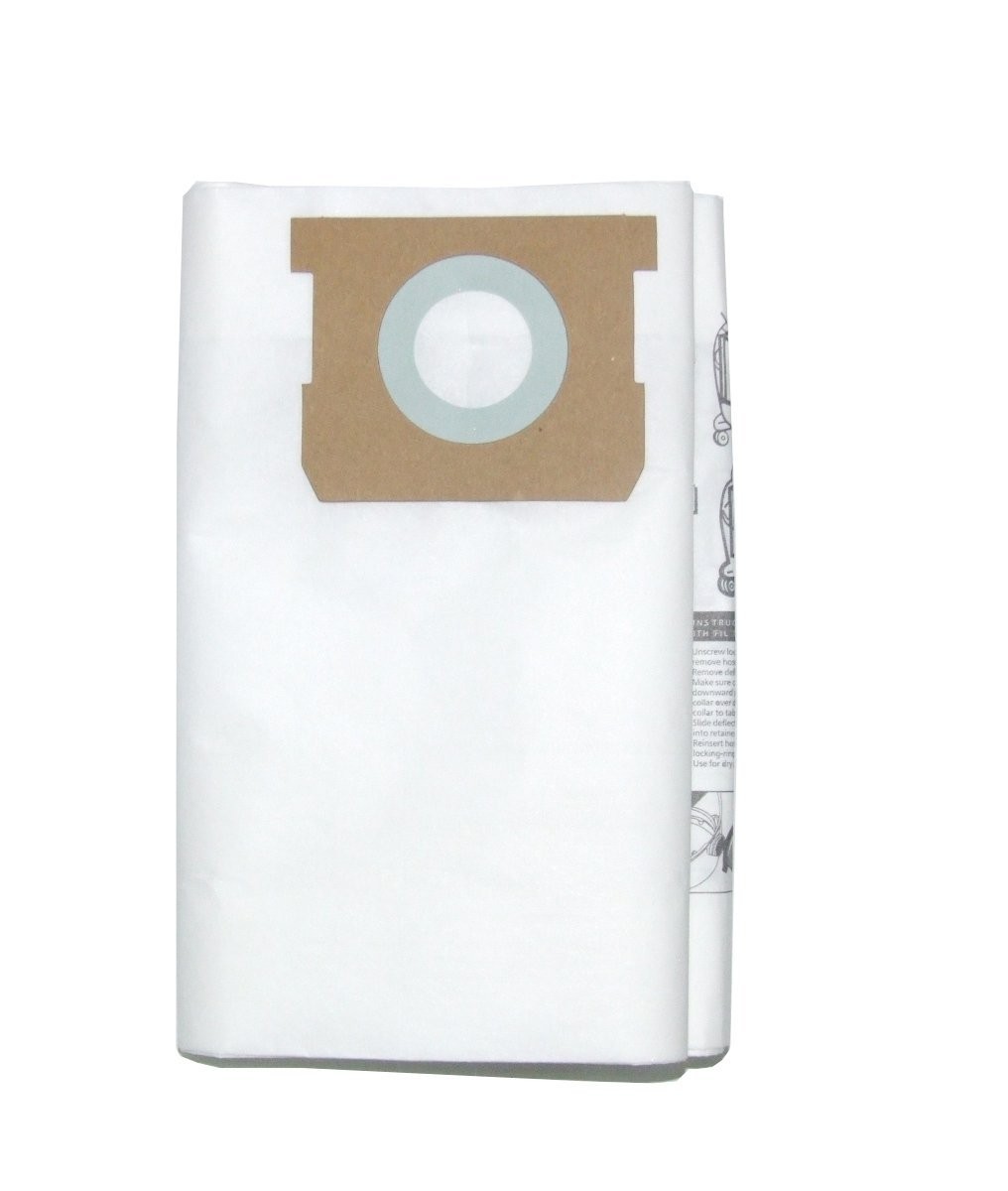 Vacuum Dust Filter Bag 4-5 Gallon 3 Pack VQ407S VWM510 VDBP Vacmaster Fits HEPA
