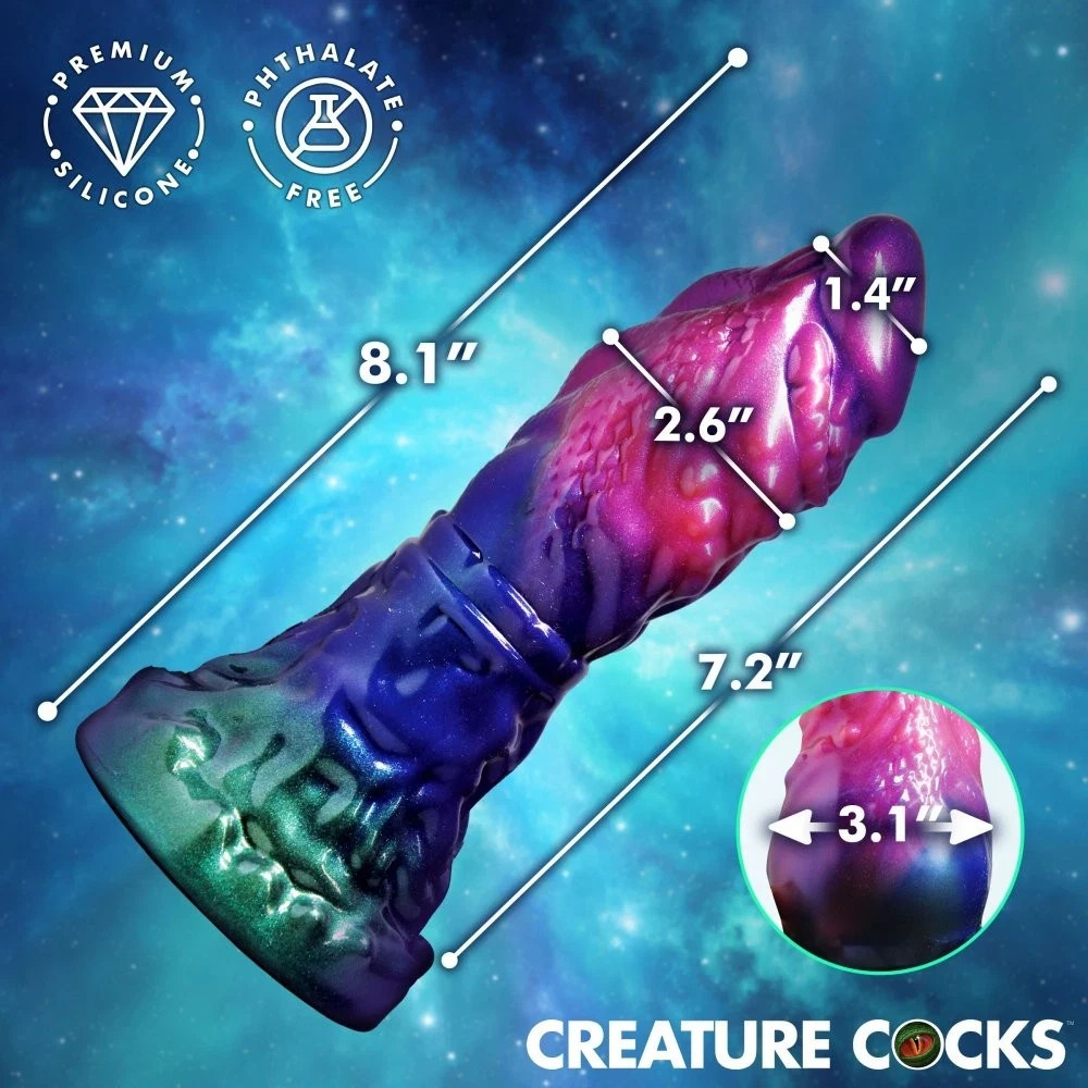 Creature Cocks Gorge Inflatable Silicone Dildo