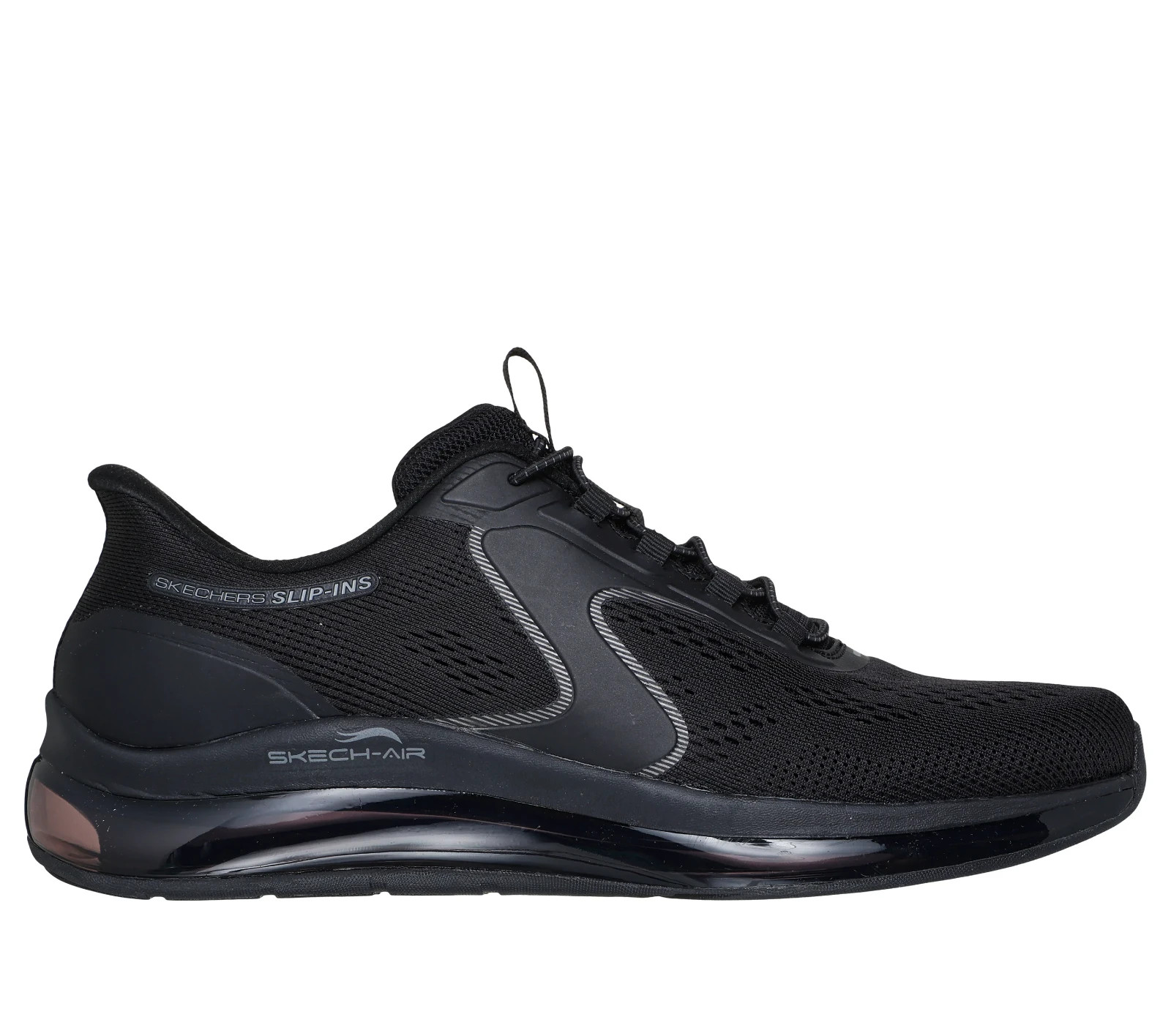 Skechers Shoes Men's Slip Ins Black Wide Sport Casual Comfort Memory Foam 232862