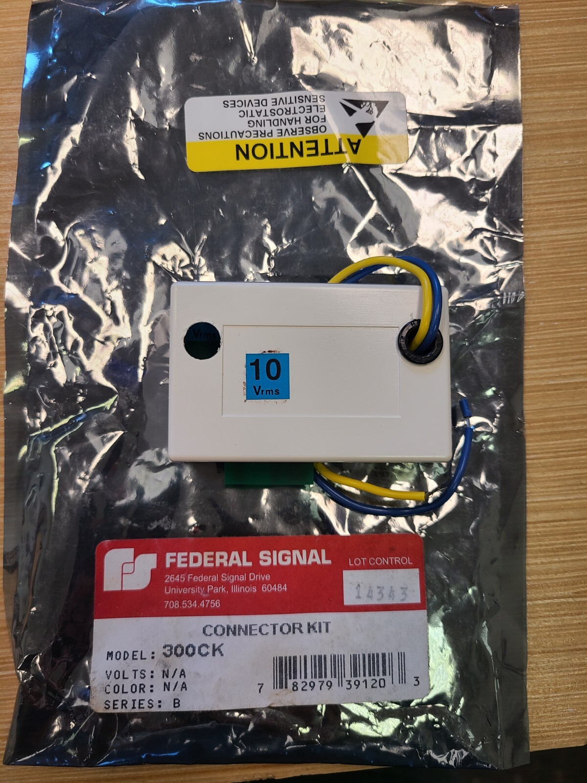 Federal Signal 300CK Connector Kit SelecTone