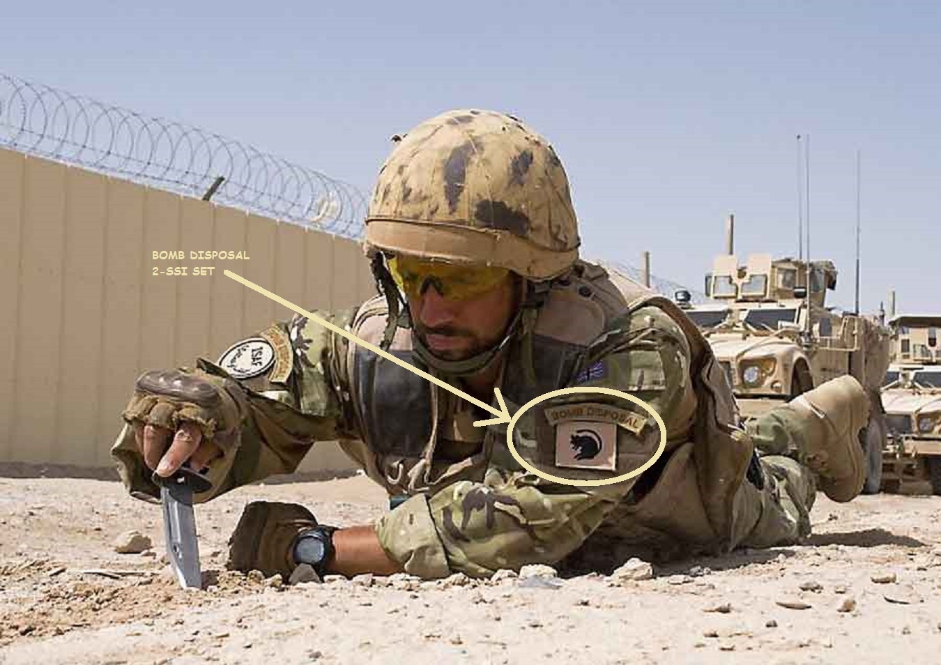 KANDAHAR WHACKER© NATO ISAF BRITISH CAMP BASTION SAS ANA SSI: BOMB DISPOSAL SET