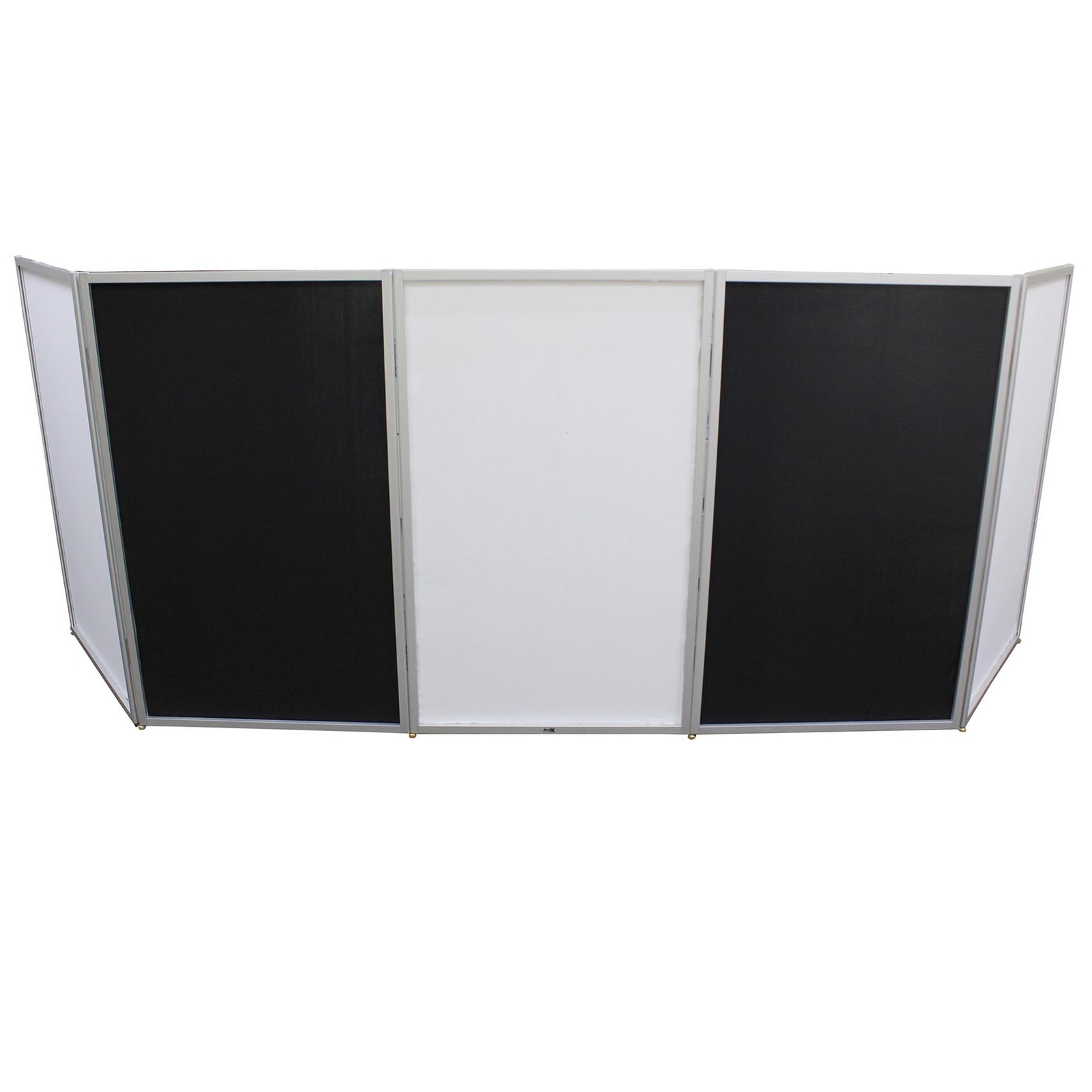 ProX XF-5X3048S 5 Panel Silver Frame DJ Facade W/Quick Release 180 Deg. Hinges