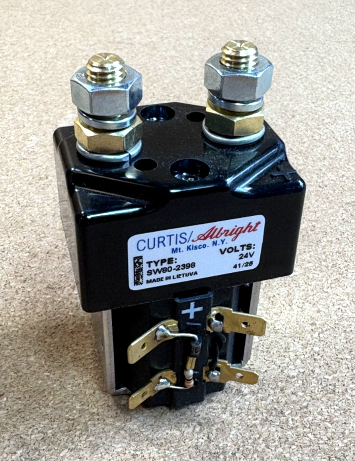 Curtis Instruments Albright SW80-2398 Contactor Volts: 24VDC