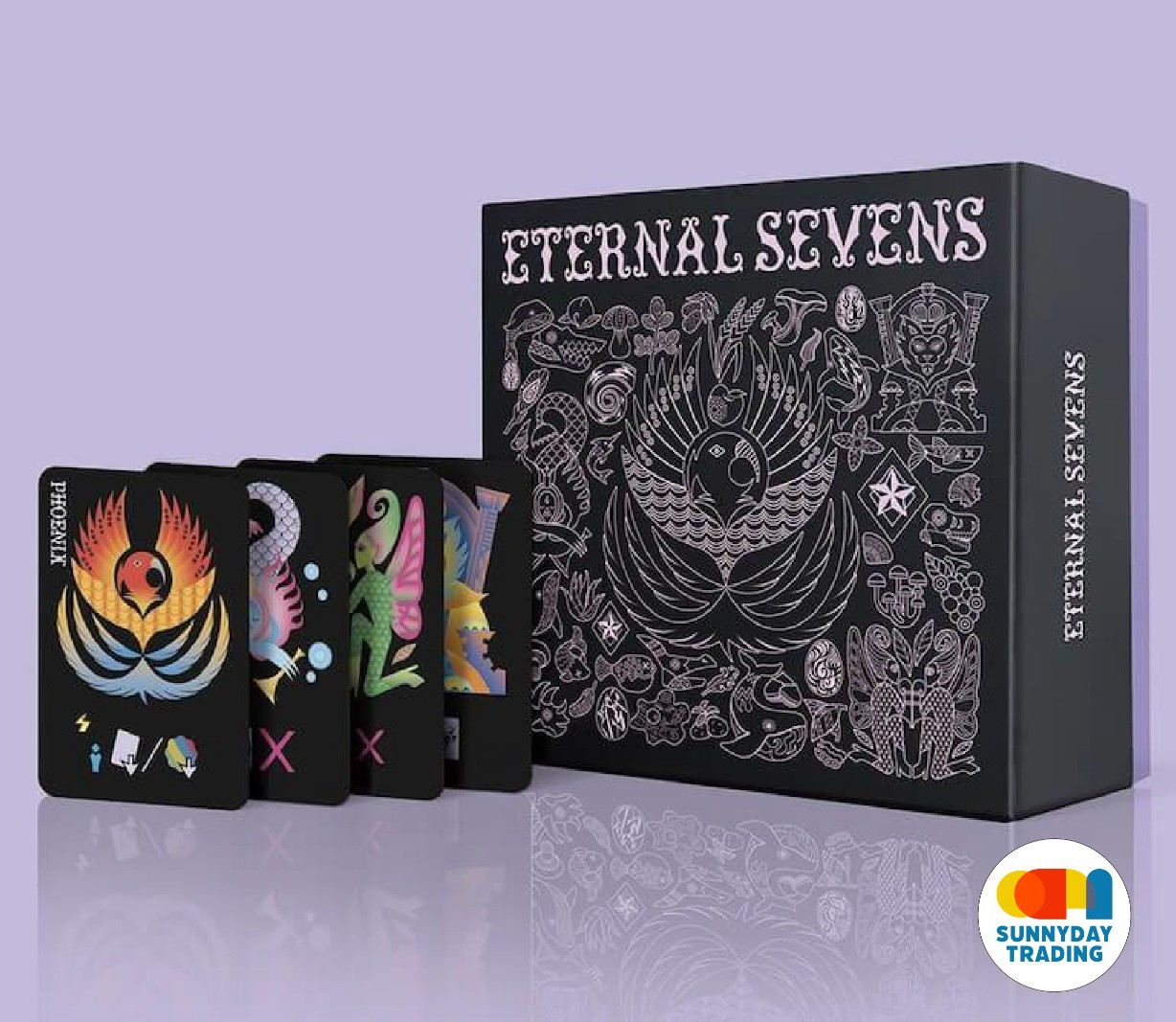 ETERNAL SEVENS Trick Takers Games Board Card Game w/ English Rulebook Presale